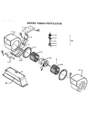 Model vm410 ventilator