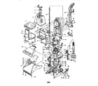 Hoover F5831-900 unit parts diagram