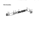 Hoover S3523 hose assembly diagram