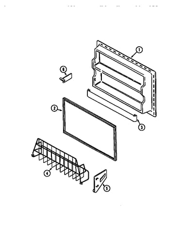 Freezer inner door