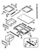 Shelves and accessories