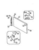 Freezer outer door