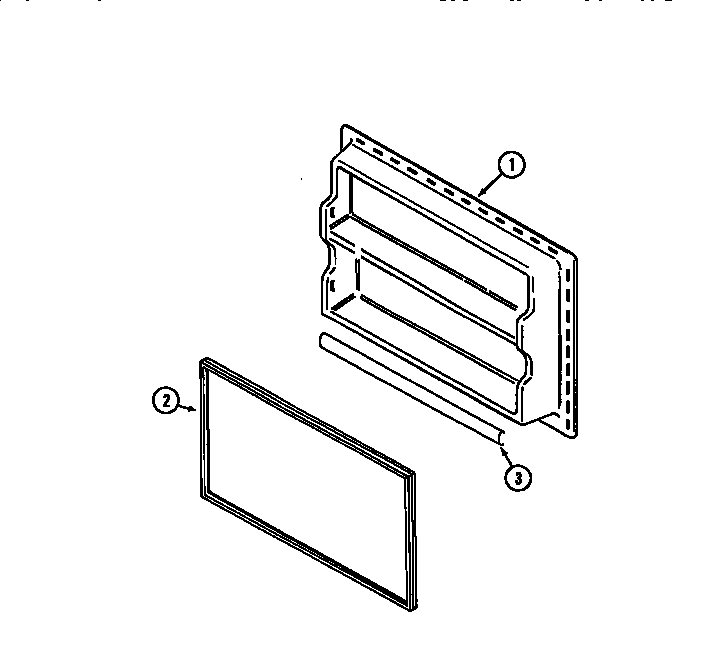 Freezer inner door