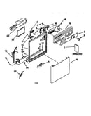 Frame and console