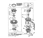 Kenmore 110773881 pump and motor diagram