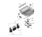 Kenmore 110773881 lower dishrack diagram