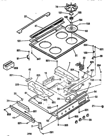Maintop section