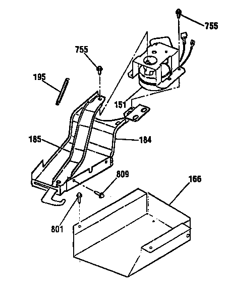 Door lock section