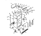 Frigidaire F44Q22JTW0 cabinet parts diagram