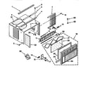 Whirlpool ACV102XG0 cabinet diagram