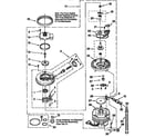 Whirlpool GU980QPDQ0 pump and motor diagram