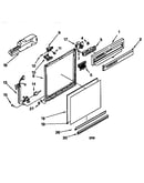 Frame and console