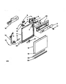 Frame and console