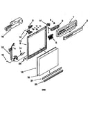 Frame and console