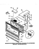 Microwave enclosure section