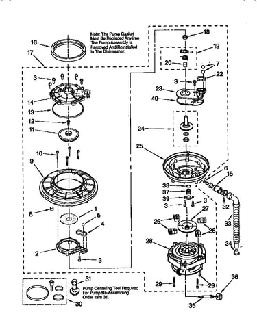Pump and motor