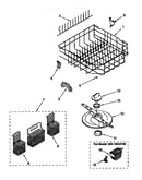Lower dishrack