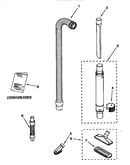 Hose and attachment parts