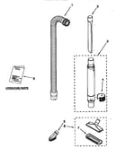 Hose and attachment parts