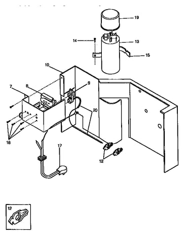 Control panel parts