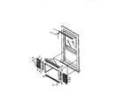 Kenmore 25378088890 window mounting kit diagram