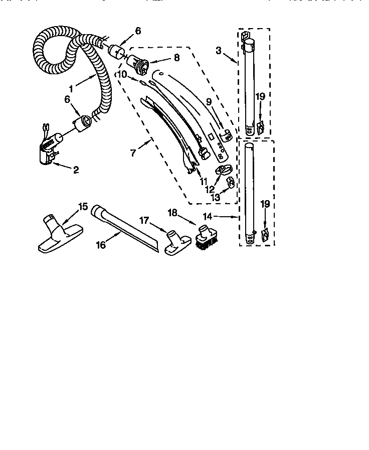 HOSE AND ATTACHMENTS
