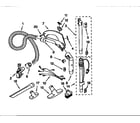 Kenmore 11628612790 hose and attachents diagram