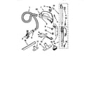 Kenmore 11628512790 hose and attachments diagram
