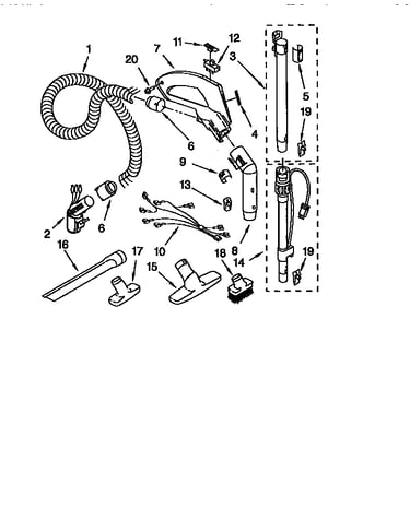 Hose and attachments