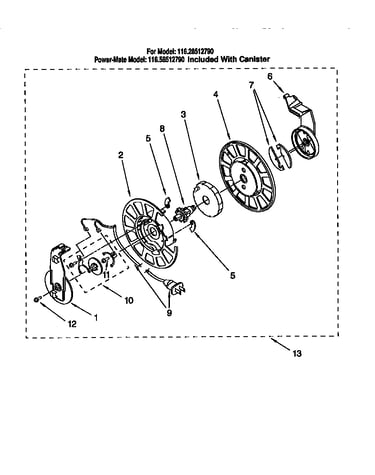 Power cord reel