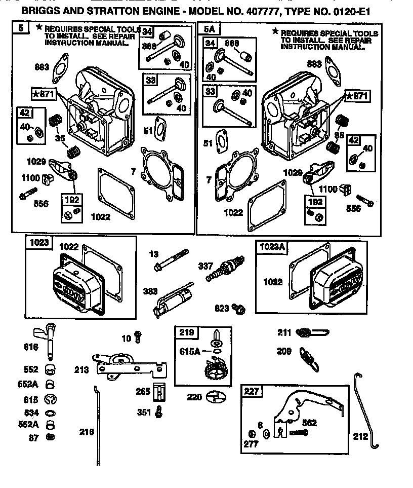 Head cylinder assembly