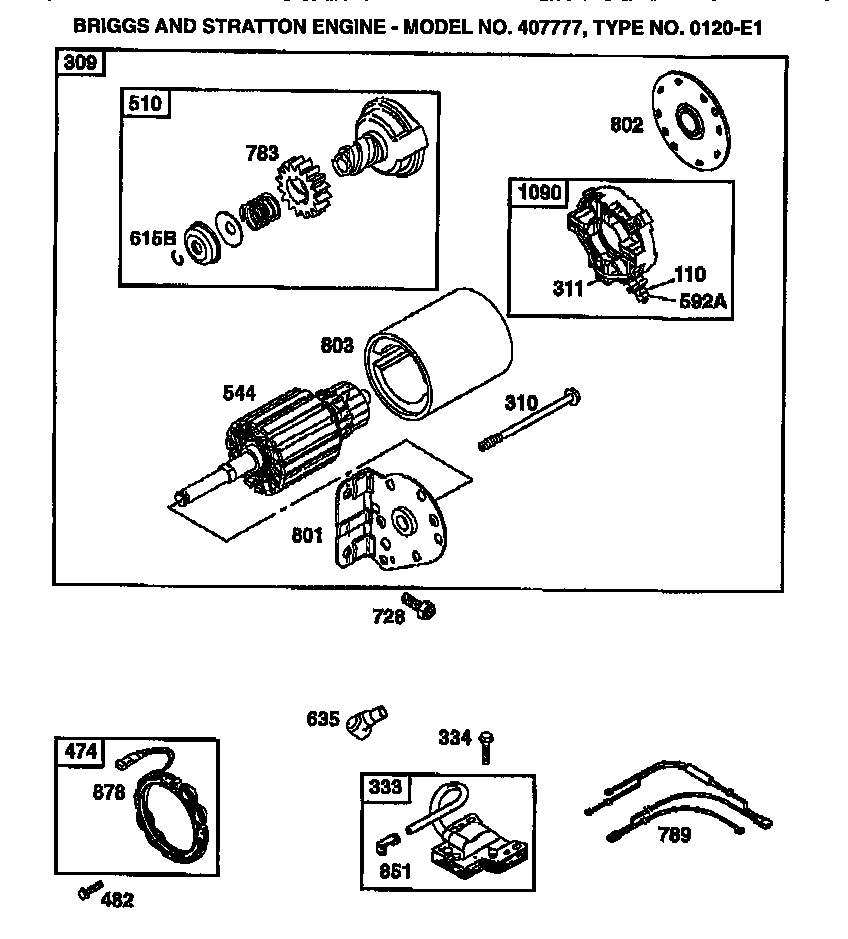 Starter motor