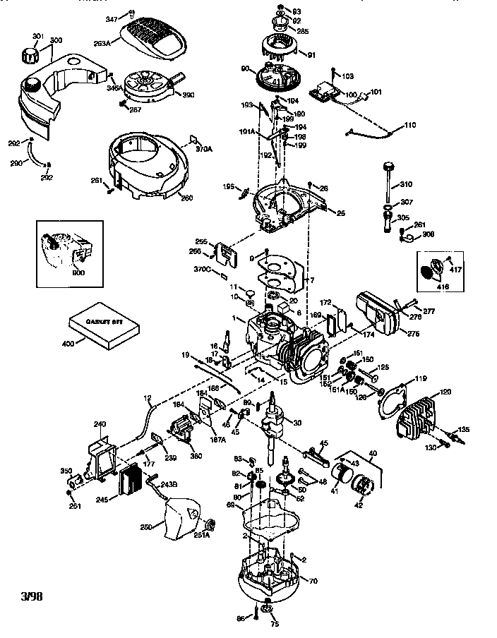 CRAFTSMAN 4-CYCLE ENGINE