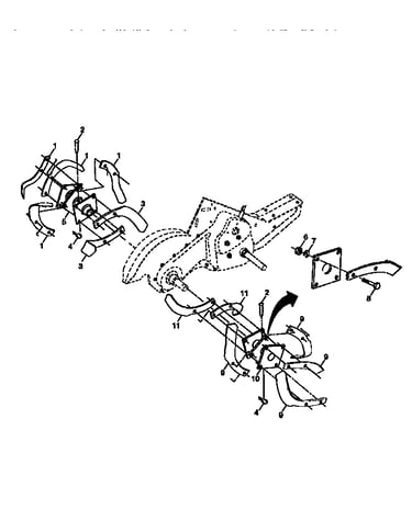 Tine assembly