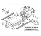 Proform PFTL78571 walking board assembly diagram