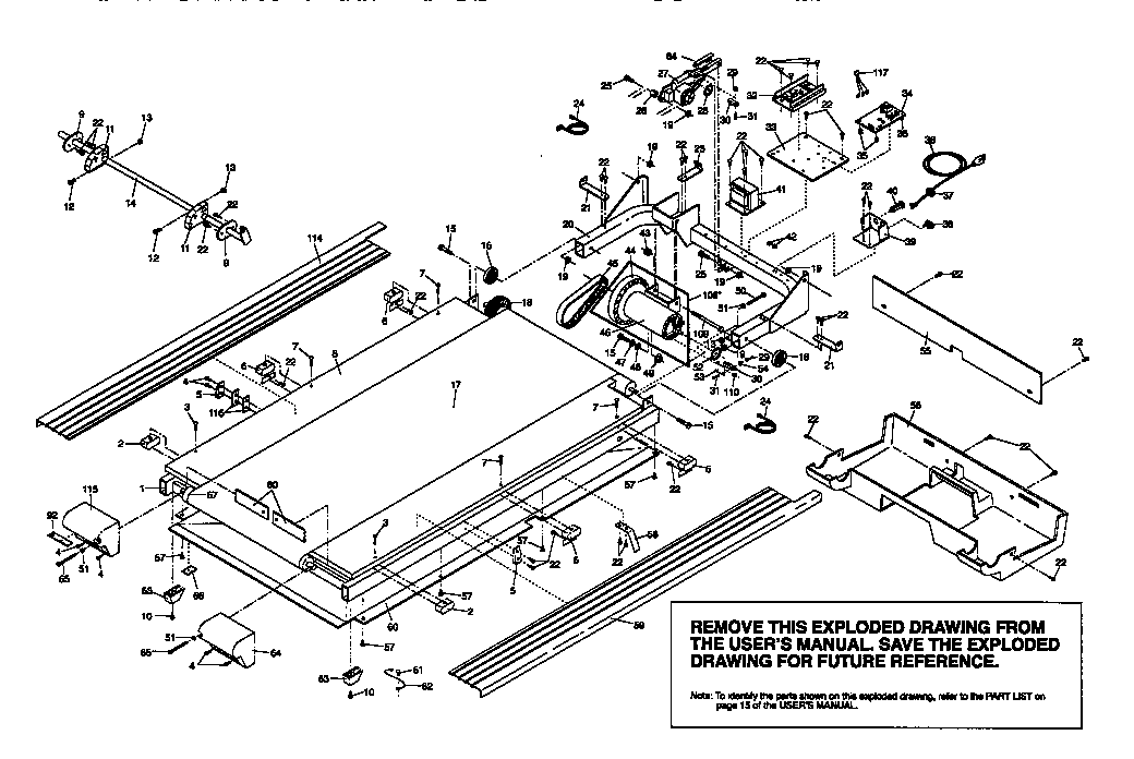 Walking board assembly