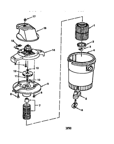 8 gallon wet/dry vac