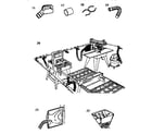 Craftsman 113177805 accessories and sawdust collection series diagram