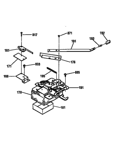 Door lock section