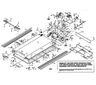 Proform 831297442 motor and walking belt assembly diagram