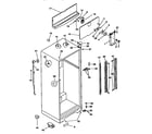 Kenmore 2539768421 cabinet parts diagram