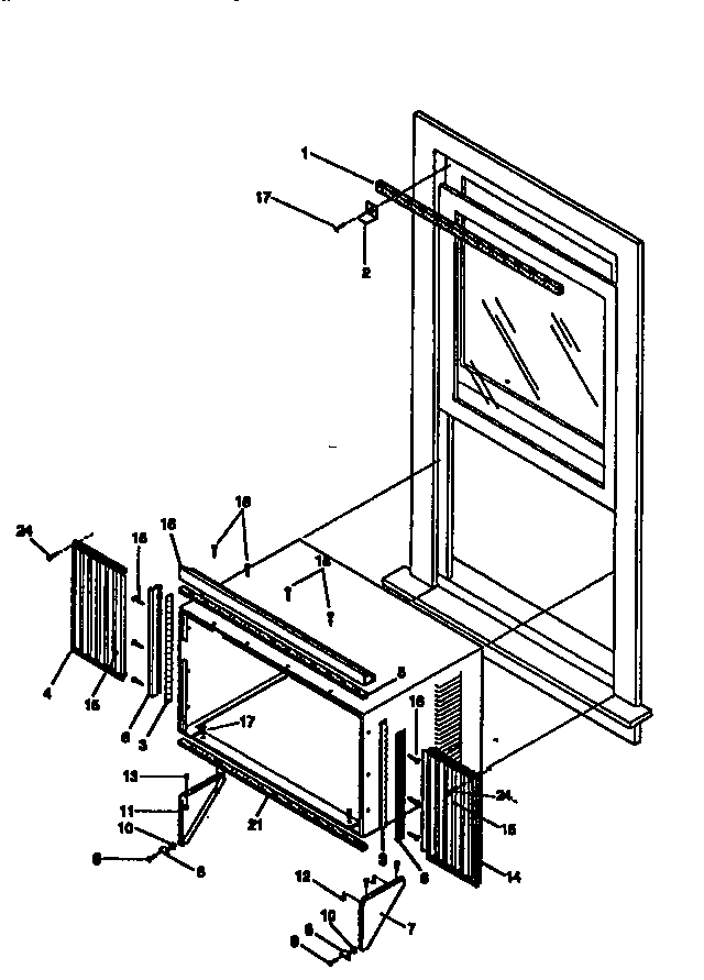 WINDOW MOUNTING KIT