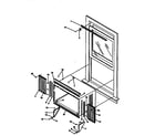 Kenmore 25378125891 window mounting kit diagram