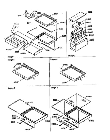 Deli/shelf/crisper/accessories