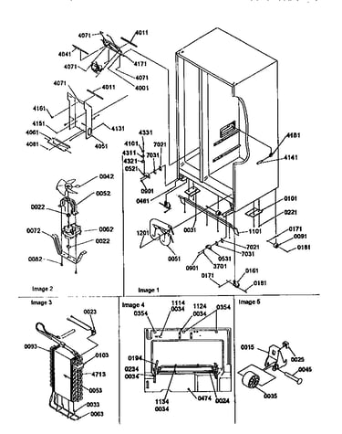 Drain system/rollers/evap assy