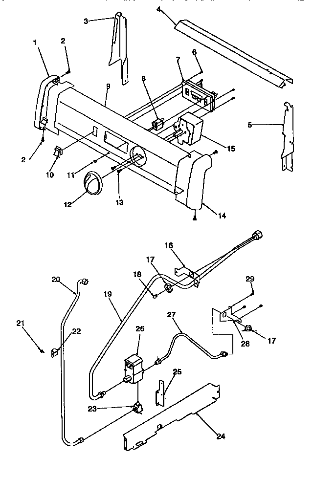 BACKGUARD AND GAS SUPPLY