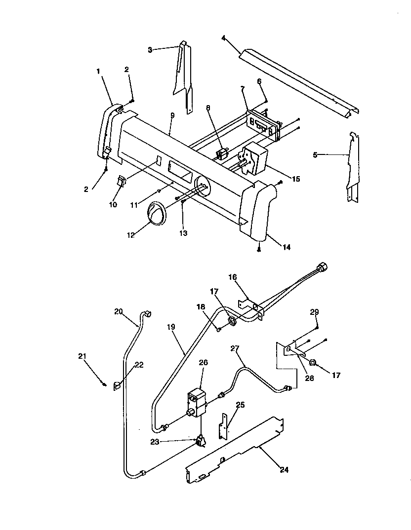 BACKGUARD AND GAS SUPPLY