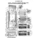 Sub-Zero 550S 550 cosmetic view diagram