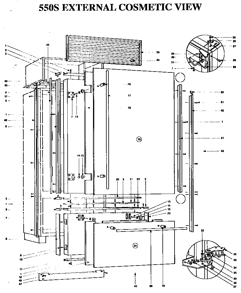 550S EXTERNAL COSMETIC VIEW