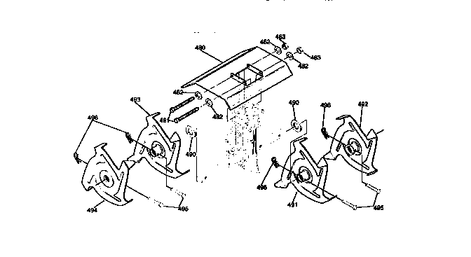 Tine shield assembly